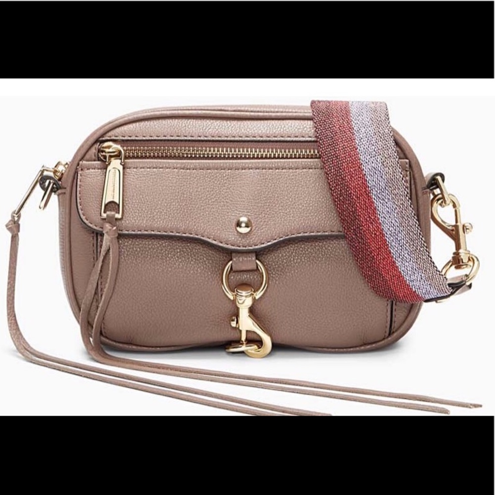 Rebecca Minkoff Blythe crossbody with guitar strap
